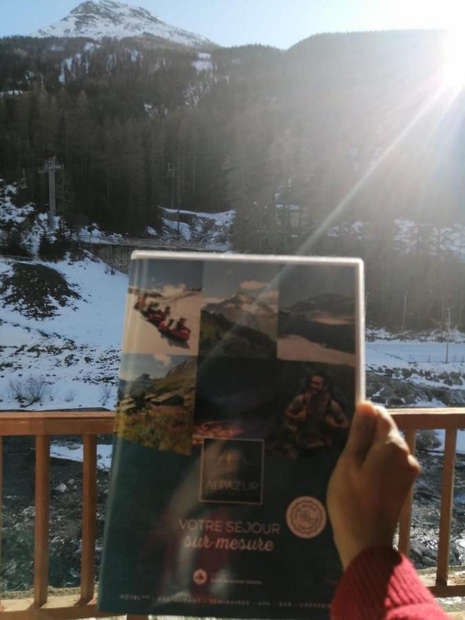 Alpazur Val Cenis Hotel Lanslebourg-Mont-Cenis Bagian luar foto